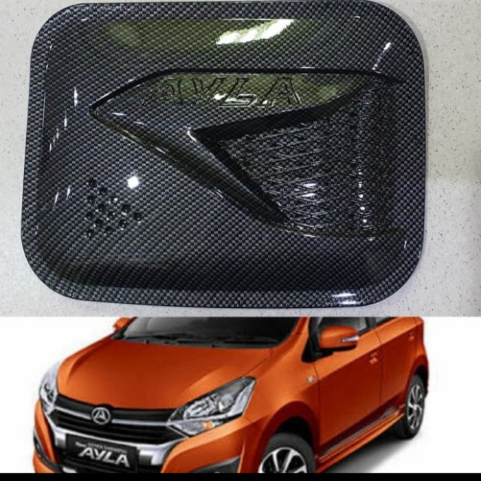 Tank Cover Carbon Daihatsu Ayla