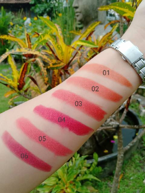 * NCC * Salsa Lipstik Matte Make up Bibir Lip Stik - (Shade Nomor 01 sd 06)