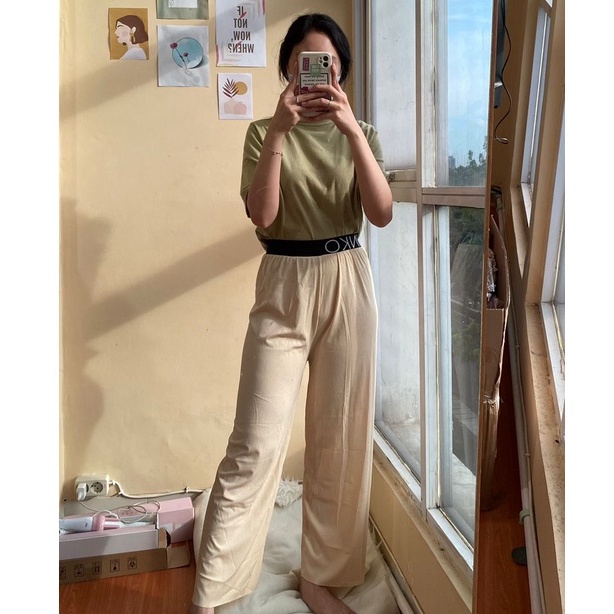 Celana korea Celana baggy pants Celana panjang Celana boyfriend wanita