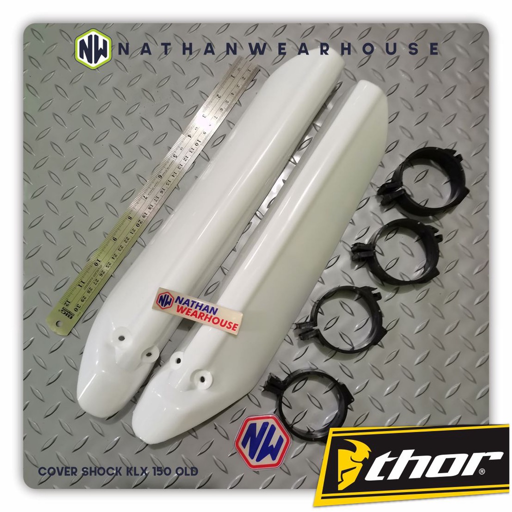 Cover Tutup Shock Depan Tutup Upsidedown Klem Trail Klx 150 old lama thor