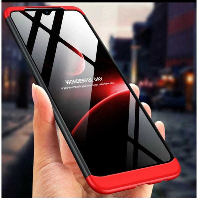 OPPO A12 HARD CASE ARMOR GKK 3IN1 FULL COVER CASING ORIGINAL