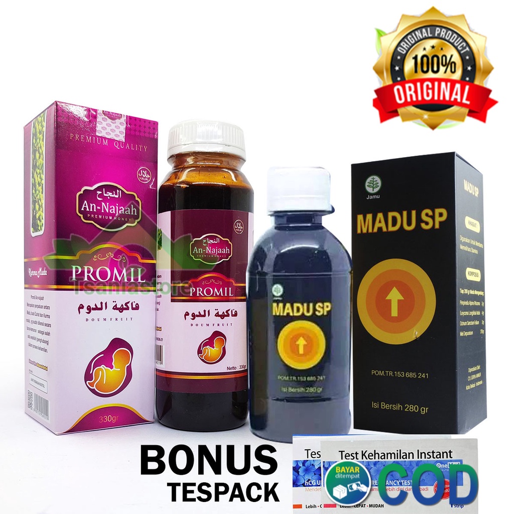 MADU ZURIAT PROMIL DAN MADU SUBUR PRIA / paket promil suami istri