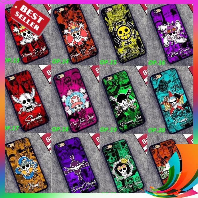 【TERBARU】 PREMIUN Case Hp Glass MOTIF ONE PIECE 3 SAMSUNG GALAXY NOTE 10PLUS