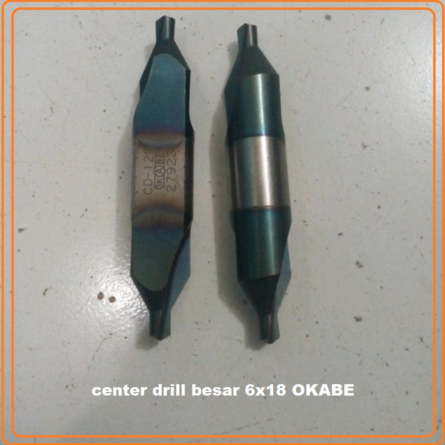 Jual center drill besar 6x18 OKABE Shopee Indonesia