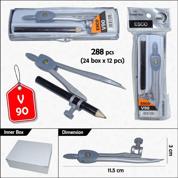 

Diskon Jangka + Pensil ESCO Murah Bagus Diskon