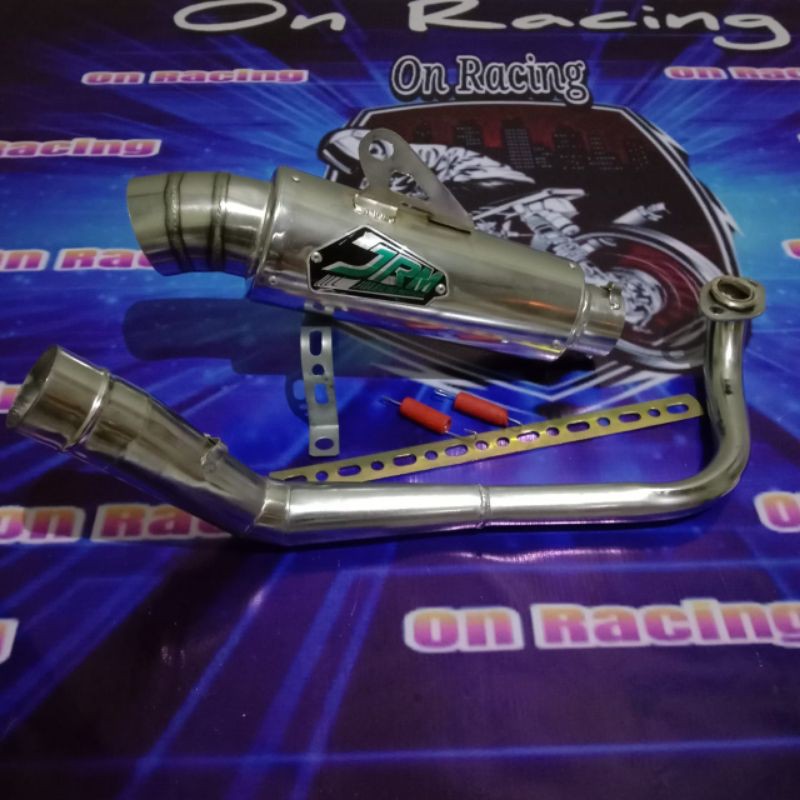Knalpot racing JRM MIO,karbu,soul,smile,m3,GT,mio J,soul GT