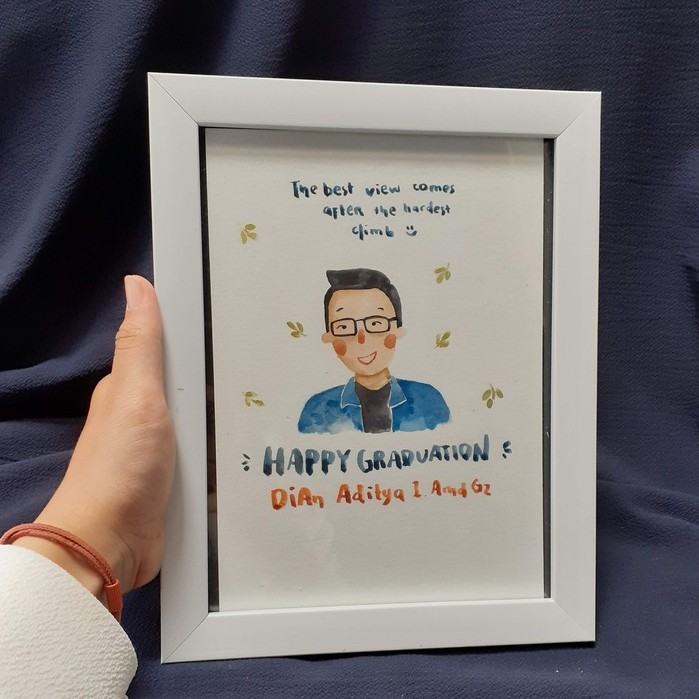 

KADO ULANG TAHUN, KADO WISUDA, KADO WEDDING, WATERCOLOR GIFT