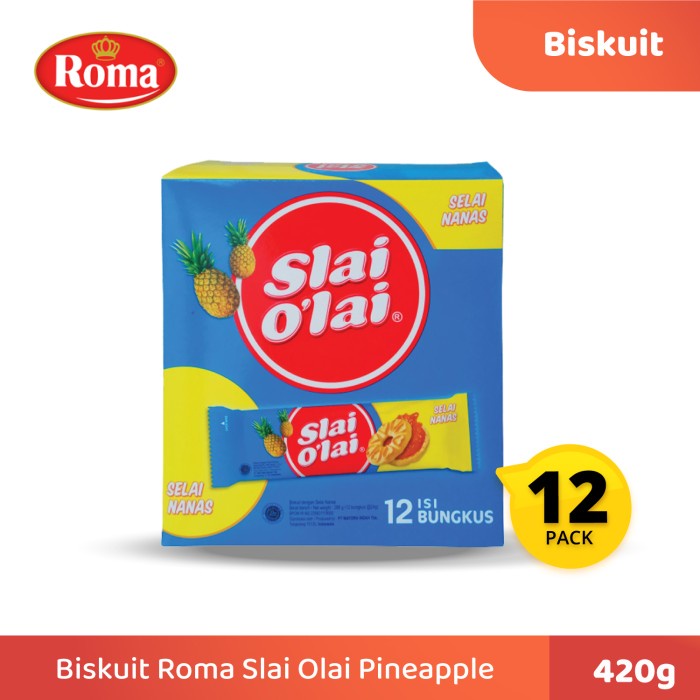 

54ekh Roma Slai O'Lai Pineapple 12 Sc @24 Gr 60J