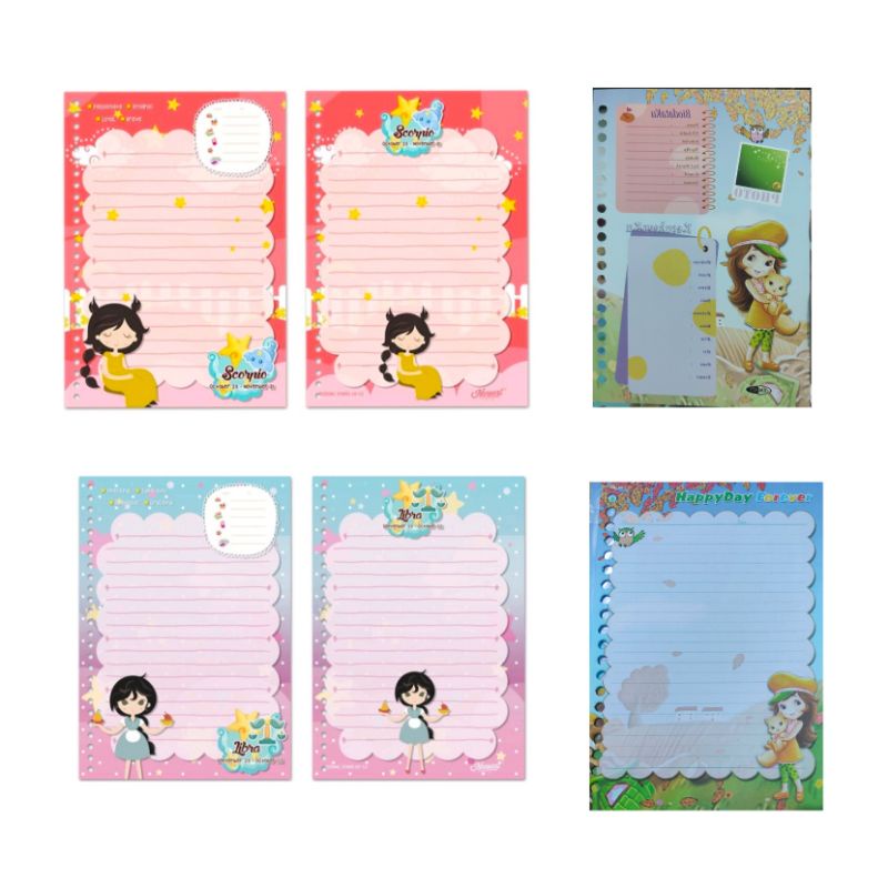 

❤ FAMILY ❤ ( 1 PACK ) Loose leaf A5 / Isi Binder motif / Isi Binder Bergambar