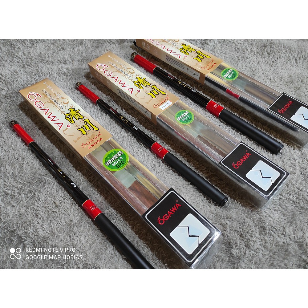 Joran Pancing Tegek Ogawa Gindara 180, 210, 270, 360