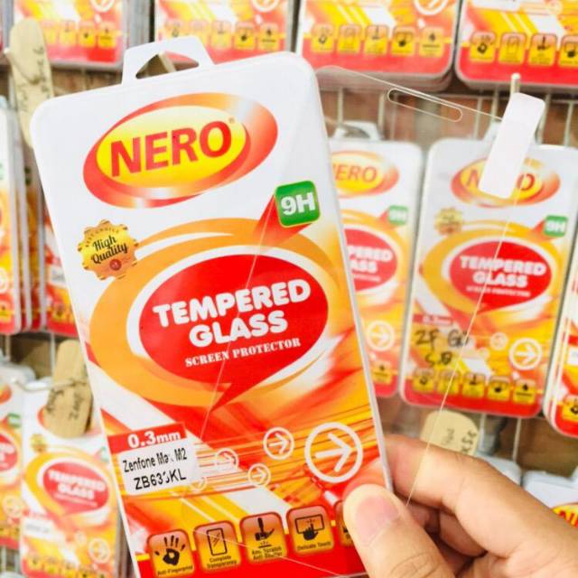 Tempered Glass Anti Gores Kaca Asus Zenfone Max M2 ZB633KL