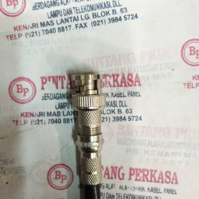 Connector BNC / connector sambung / Konektor BNC