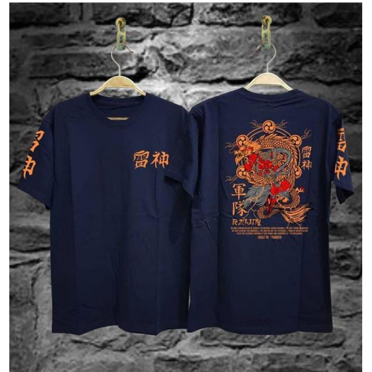 KAOS SIMPEL UNISEX LENGAN PENDEK BIRU