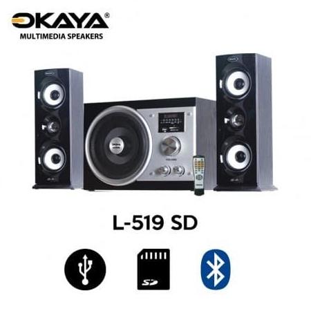 Promo Speaker Aktif Okaya L519Sd 2.1 /S Speaker Bluetooth