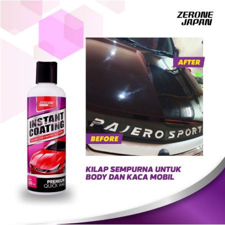 Paket Coating Mobil Perawatan Kendaraan Zerone Japan Pembersih Jamur Kaca Mobil Paket Salon Mobil Poles
