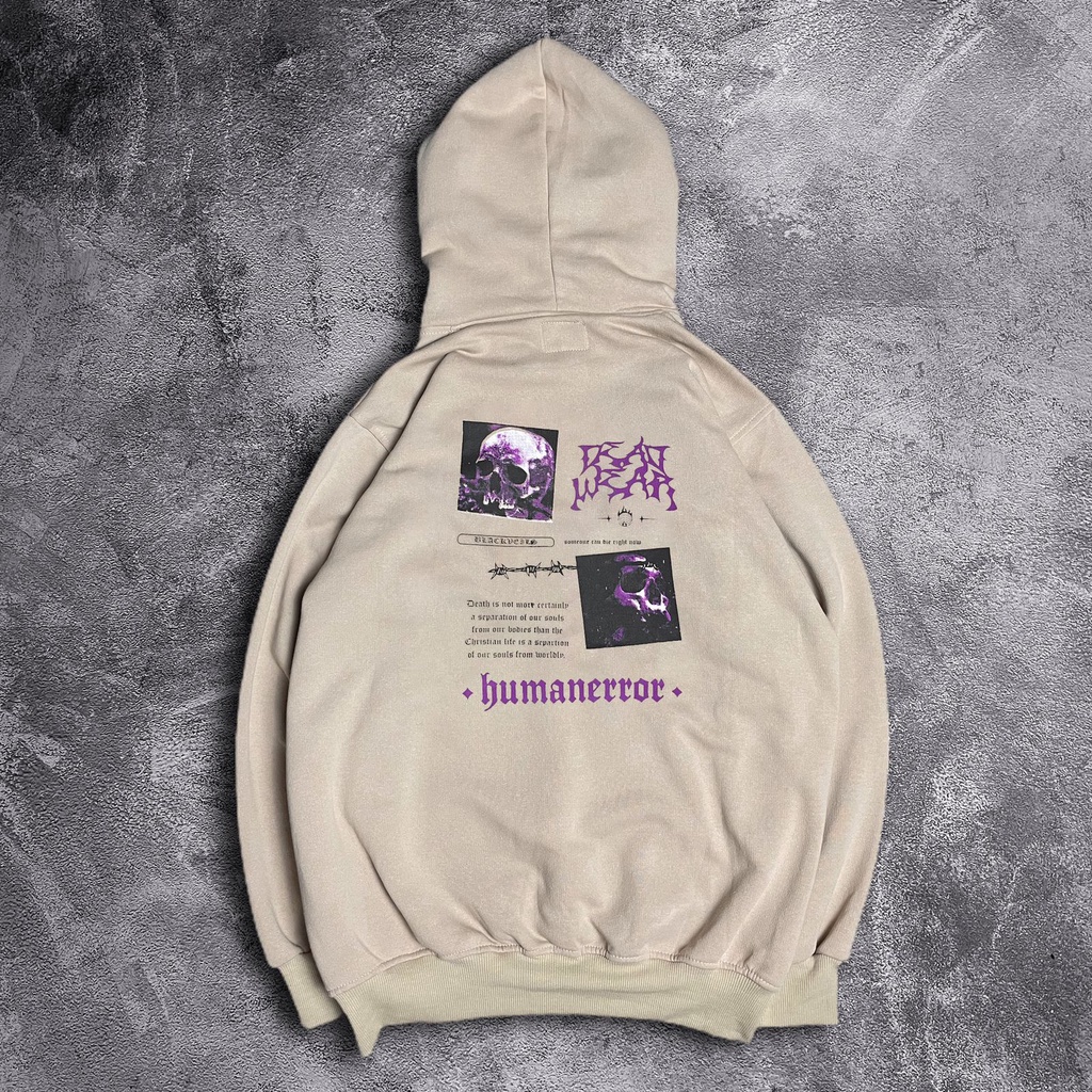 JAKET HOODIE GRAPHIC / JUMPER HOODIE GRAPHIC &quot;HumanError&quot;