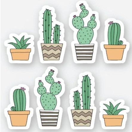 

aesthetic sticker / Stiker Tumblr / Stiker Pack Aesthetic / Stiker Hp Laptop - ( Vases series )