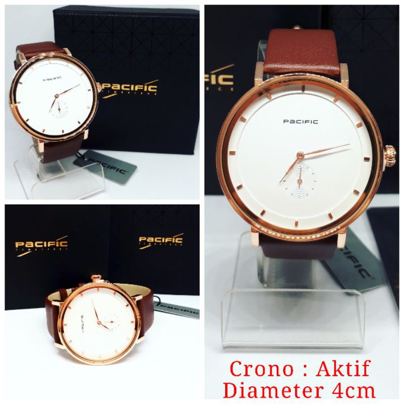 JAM TANGAN PRIA KULIT KLASIK TIPIS ELEGAN