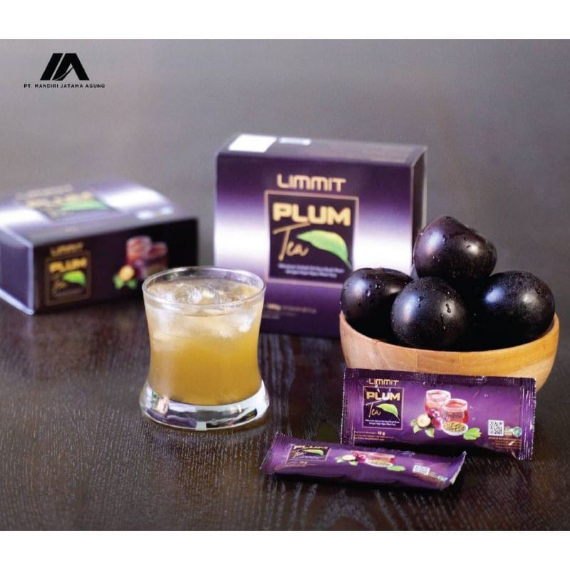 Teh Plum Limmit/Limmit Plum Tea & Limmit Harra Serbuk Coklat Dengan Colagen Kopi Hijau