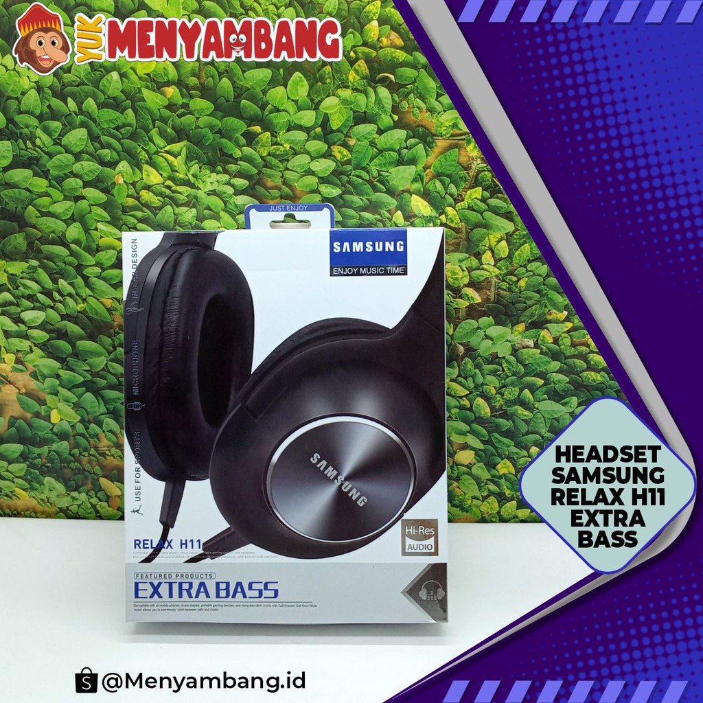 41681 | HF-Sams Bando H11 | Headphone Sams Relax H11 Extra Bass