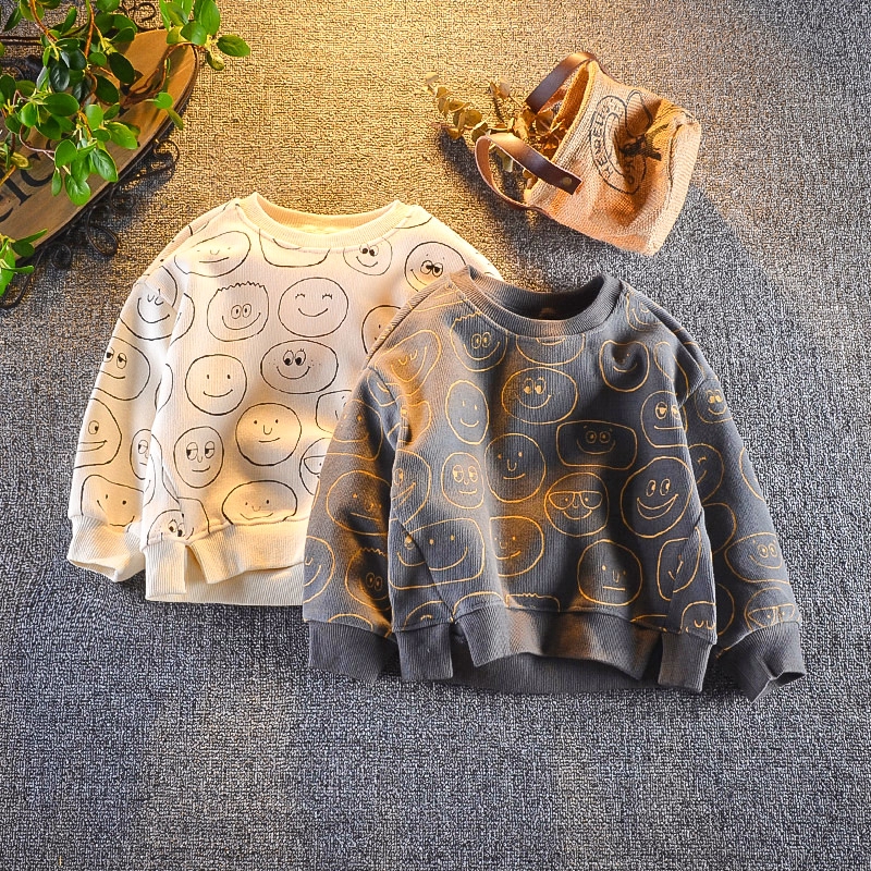 Sweater Kaos  Lengan  Panjang  1 2 3 4 Motif Kartun Untuk 
