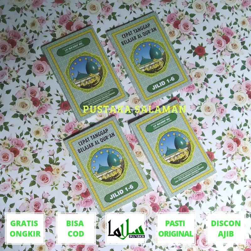 Cepat tanggap belajar Al-Qur'an (Bundel Jilid 1-6)