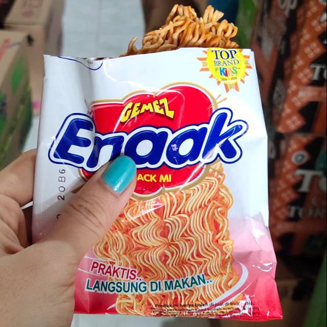 

Mie gemez enak langsung makan 20*18gr