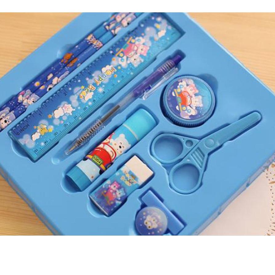 

➷d8 Best❉ FYGALERYJAKARTA 2009 Pencil Set 9 In 1 Alat Tulis Sekolah Anak Lengkap V87 ✢