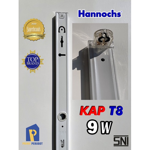 HANNOCHS KAP Fitting Lampu NEON TL LED T8  9 Watt