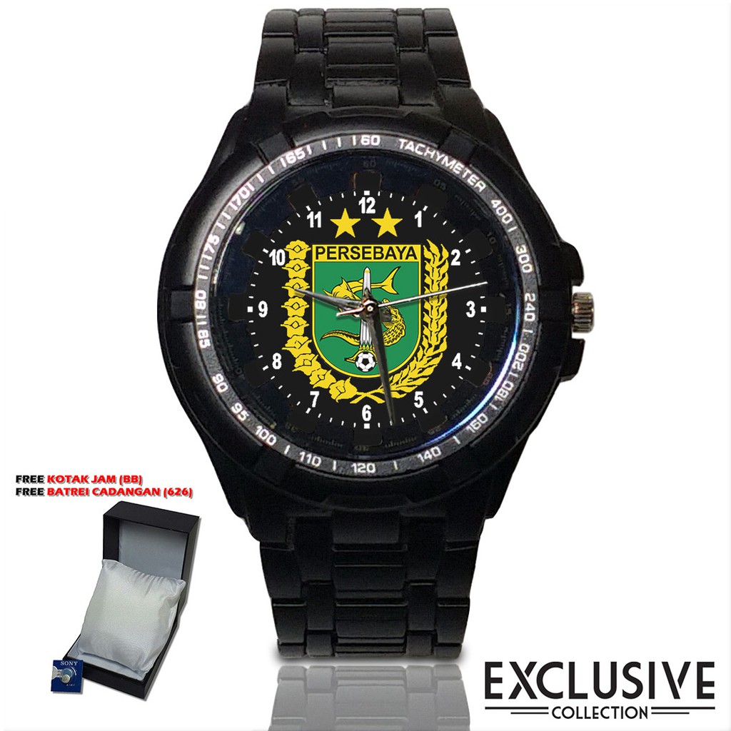 Jam Tangan  PERSEBAYA MOTIF 5 Bagus