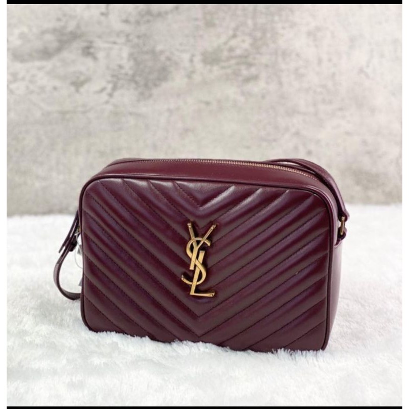 authentic Tas ysl lou camera bag legion ghw asli