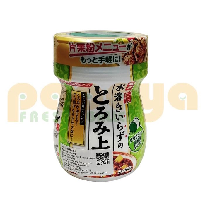 

Tepung | Nisshin Mizutokiirazu No Toromi Jozu 100Gr Pcs