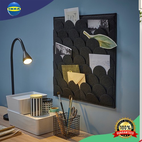 

IKEYA PLUGG Papan Memo hitam uk 40x40cm, PLUGGLA memo board black AP