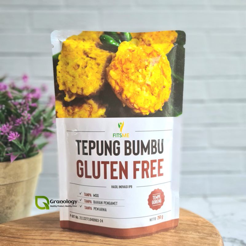 FITS Tepung Bumbu Tempe Goreng Gluten Free Non MSG 250 gram