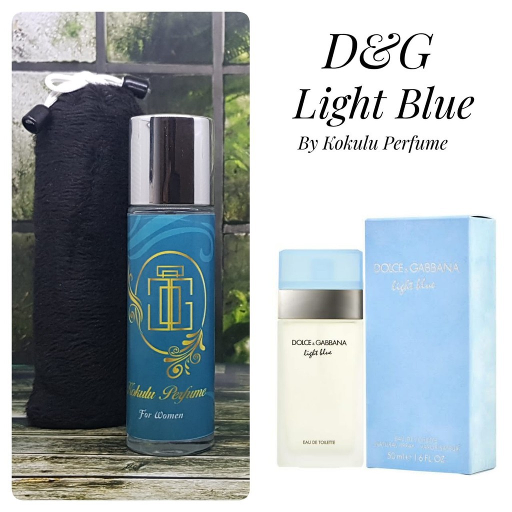 Promo Parfum Wanita D G Light Blue Aroma Segar Dan Kalem Cocok Untuk Santai Shopee Indonesia