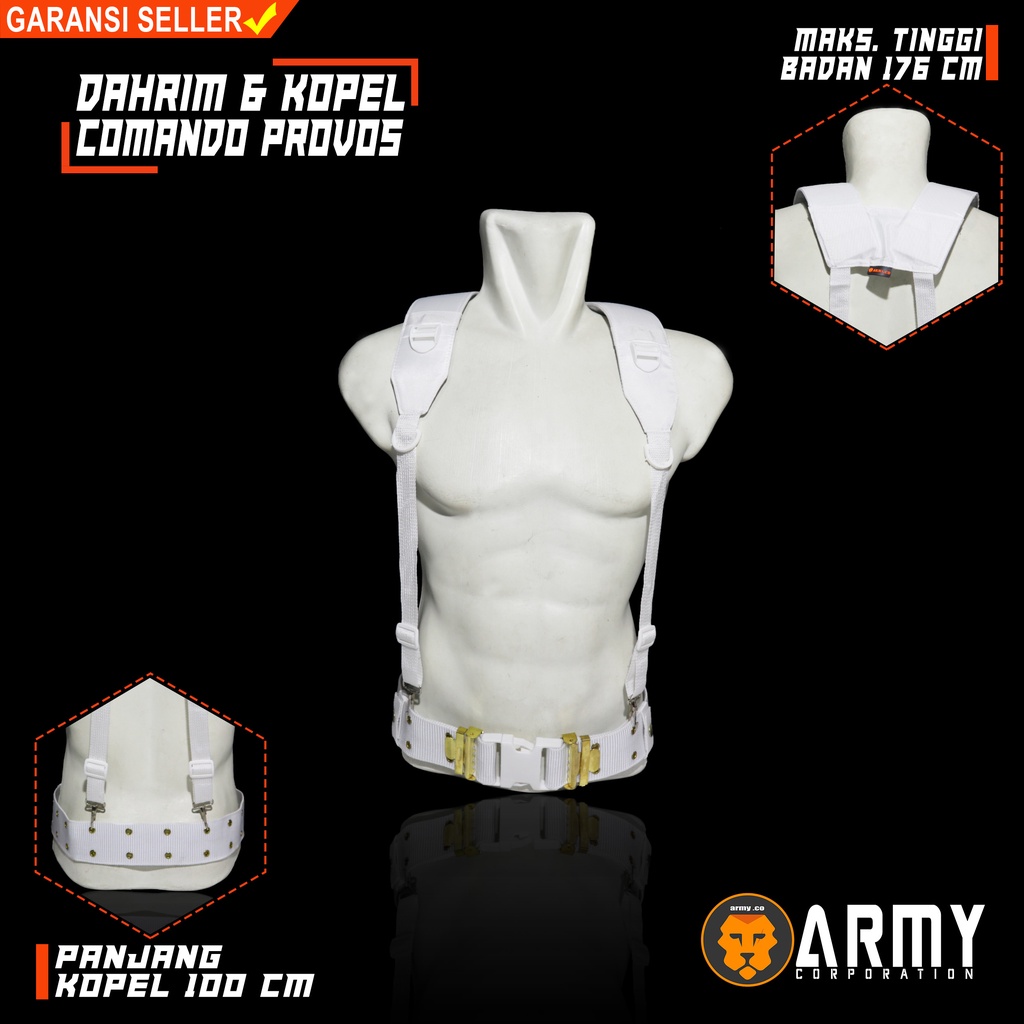 dahrim dan kopel komando satu set