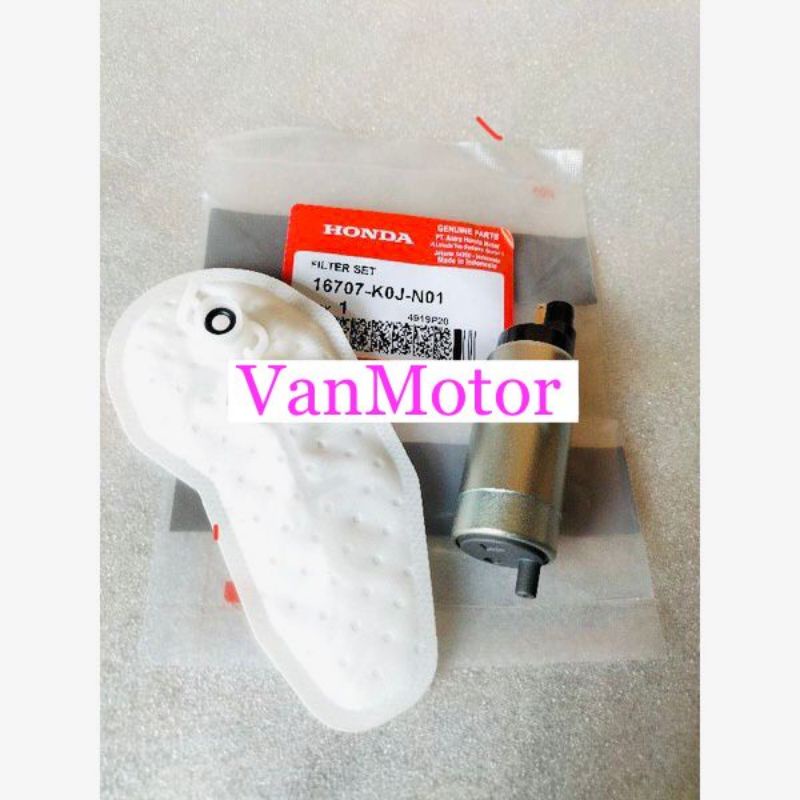 ROTAK DINAMO FUELPUMP SET FILTER BENSIN GENIO BEAT LED SCOOPY LED BEAT NEW Fi 2020-2022 HONDA K0J