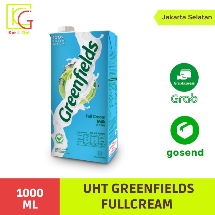 

Susu UHT Full Cream Greenfields 1 L (SATUAN)