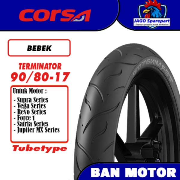Corsa Terminator 90/80 17 Ban Tubetype