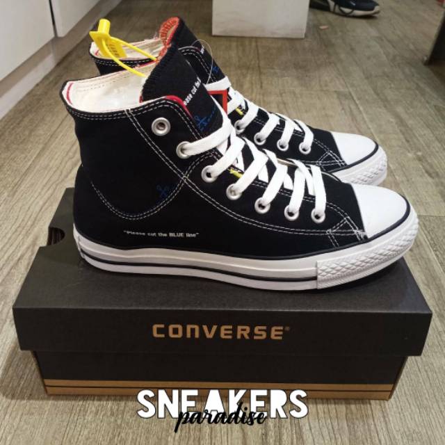 Converse All Star Classic Cut Line Black White