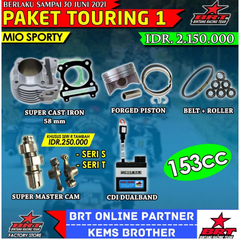 PAKET TOURING 1 MIO SPORTY