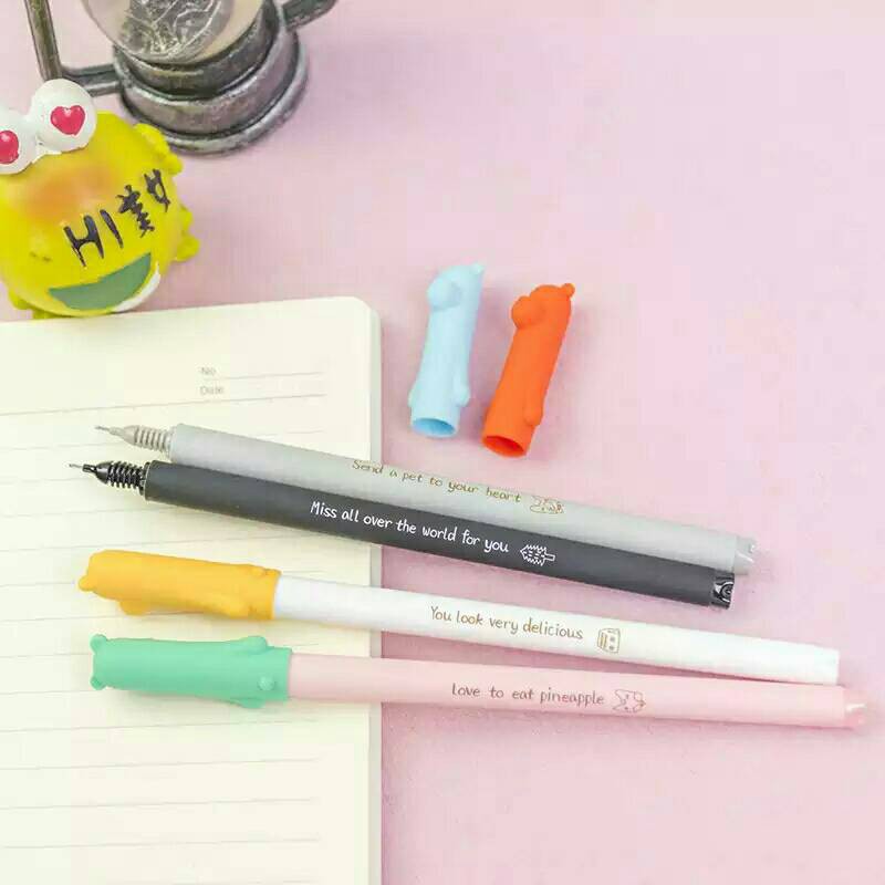

Pulpen Gel Beruang Adorable Pet 0.5mm
