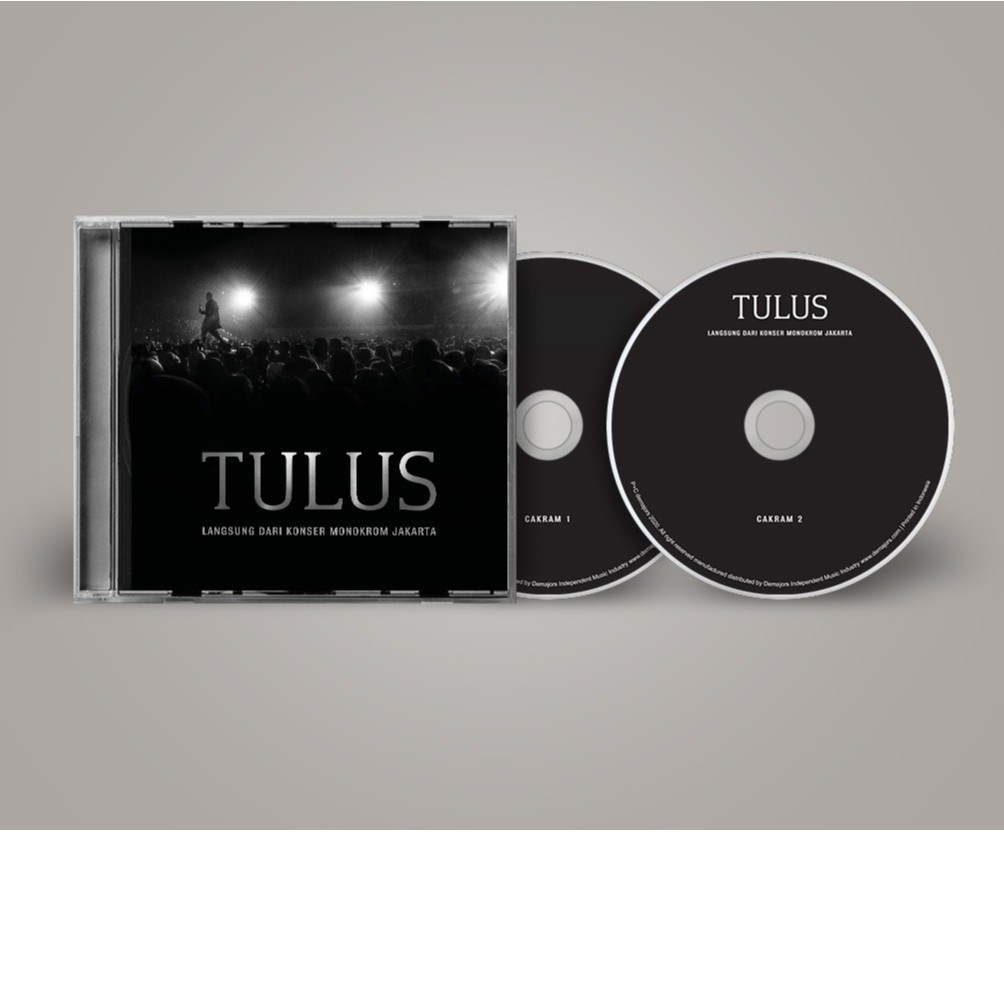 CD Album TULUS Langsung Dari Konser Monokrom Jakarta