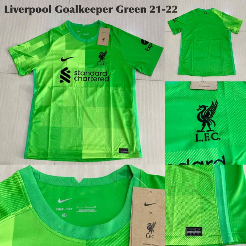 JERSEY LIVERPOOL GK KIPER HIJAU NEW 2021 2022 GRADE ORI IMPORT OFFICIAL