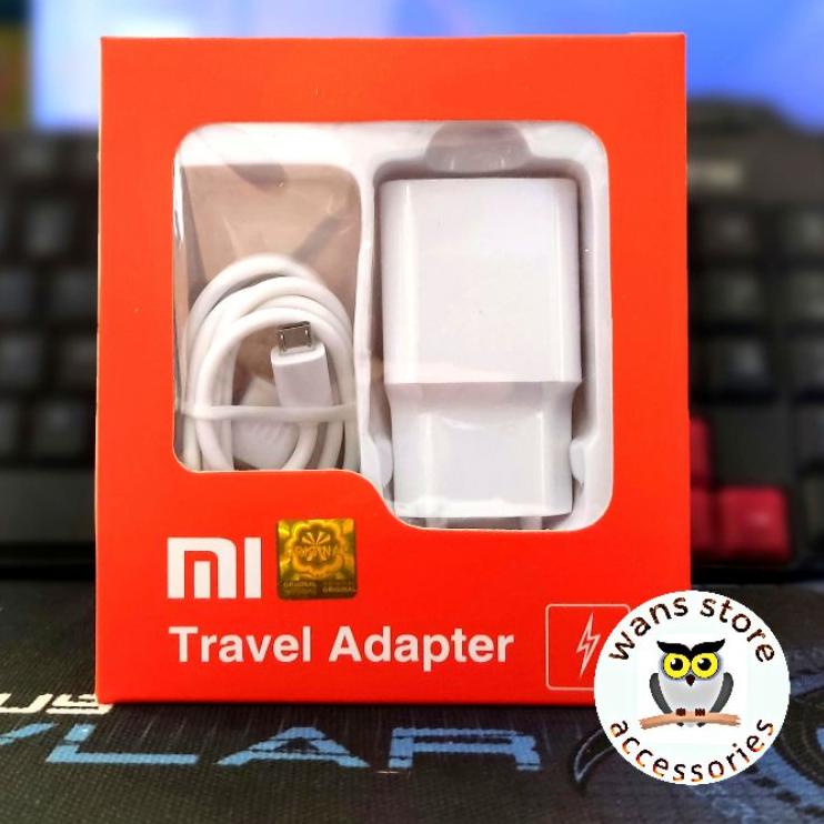 CHARGER ORI XIAOMI REDMI 4A REDMI 4X NOTE 4  REDMI 6A REDMI NOTE 5 FAST CHARGING ◦ BRM.18921