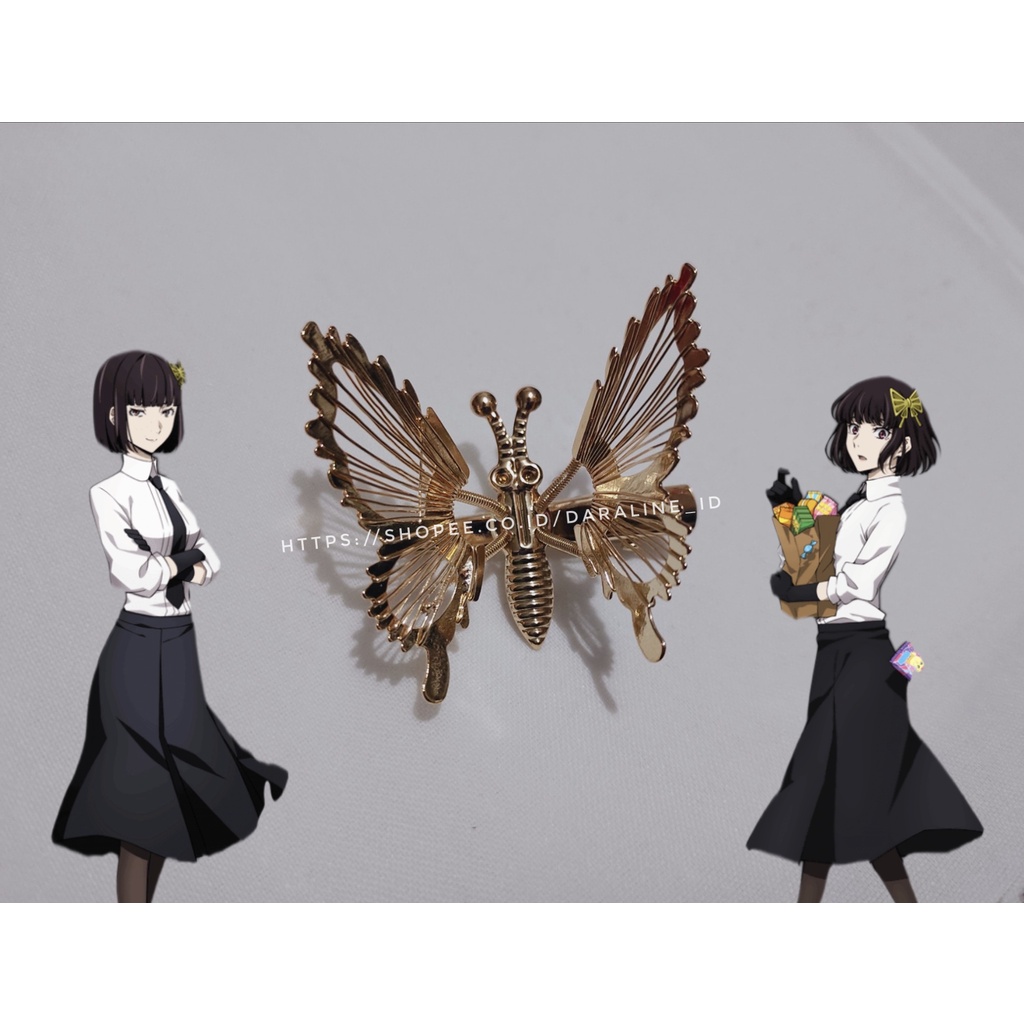 Jepit Rambut Kupu Akiko Yosano
