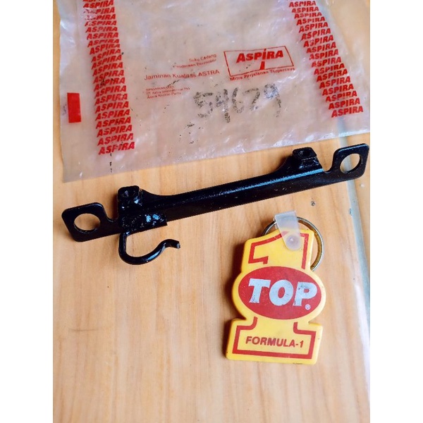 Brecket Breket Pangkon Kumisan Honda GL100 GL 100 GL125 GL 125 Ori baru Kumisan depan Honda GL100 or