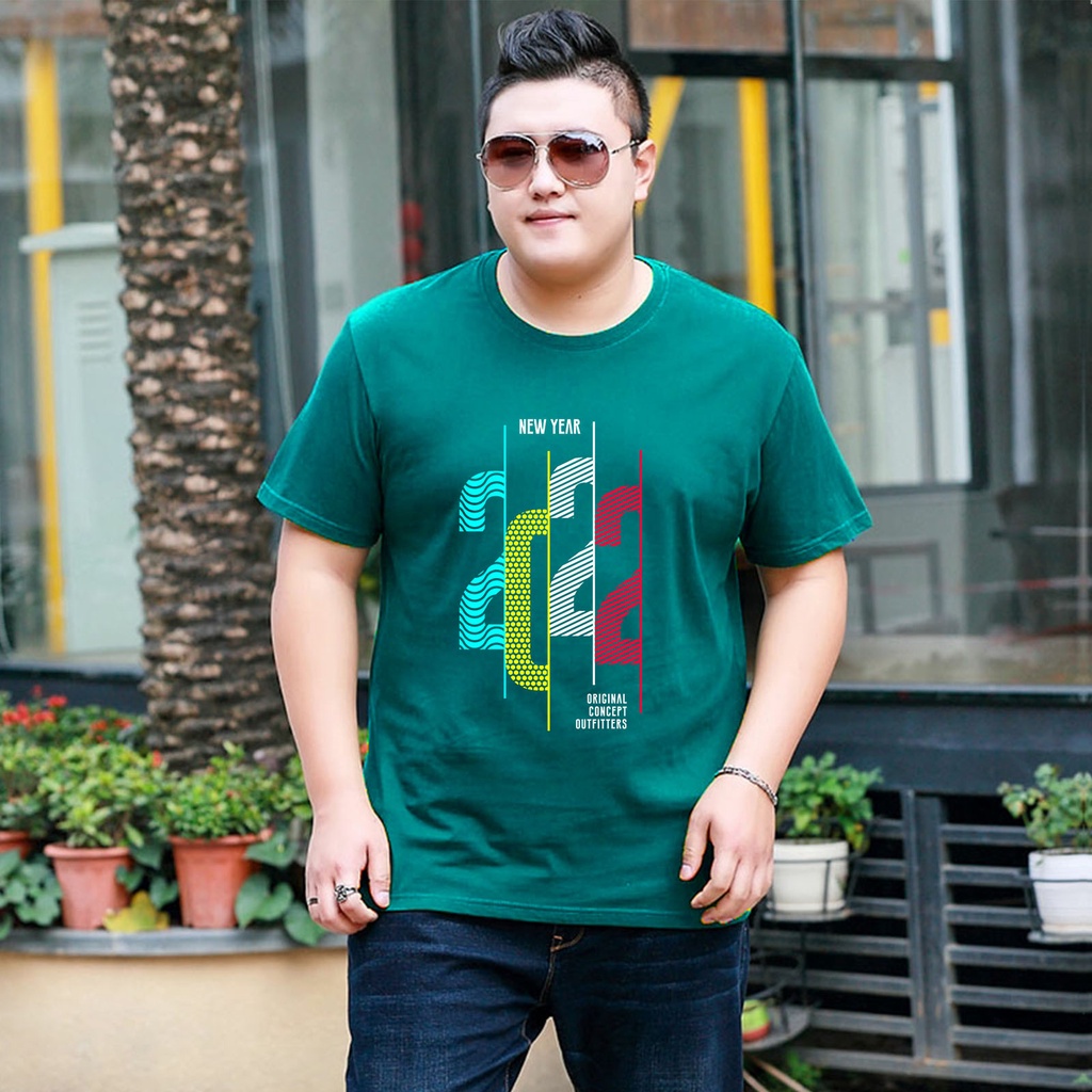 Baju Kaos Pria Jumbo 2022 Tshirt Bigsize XL XXL Distro DTF