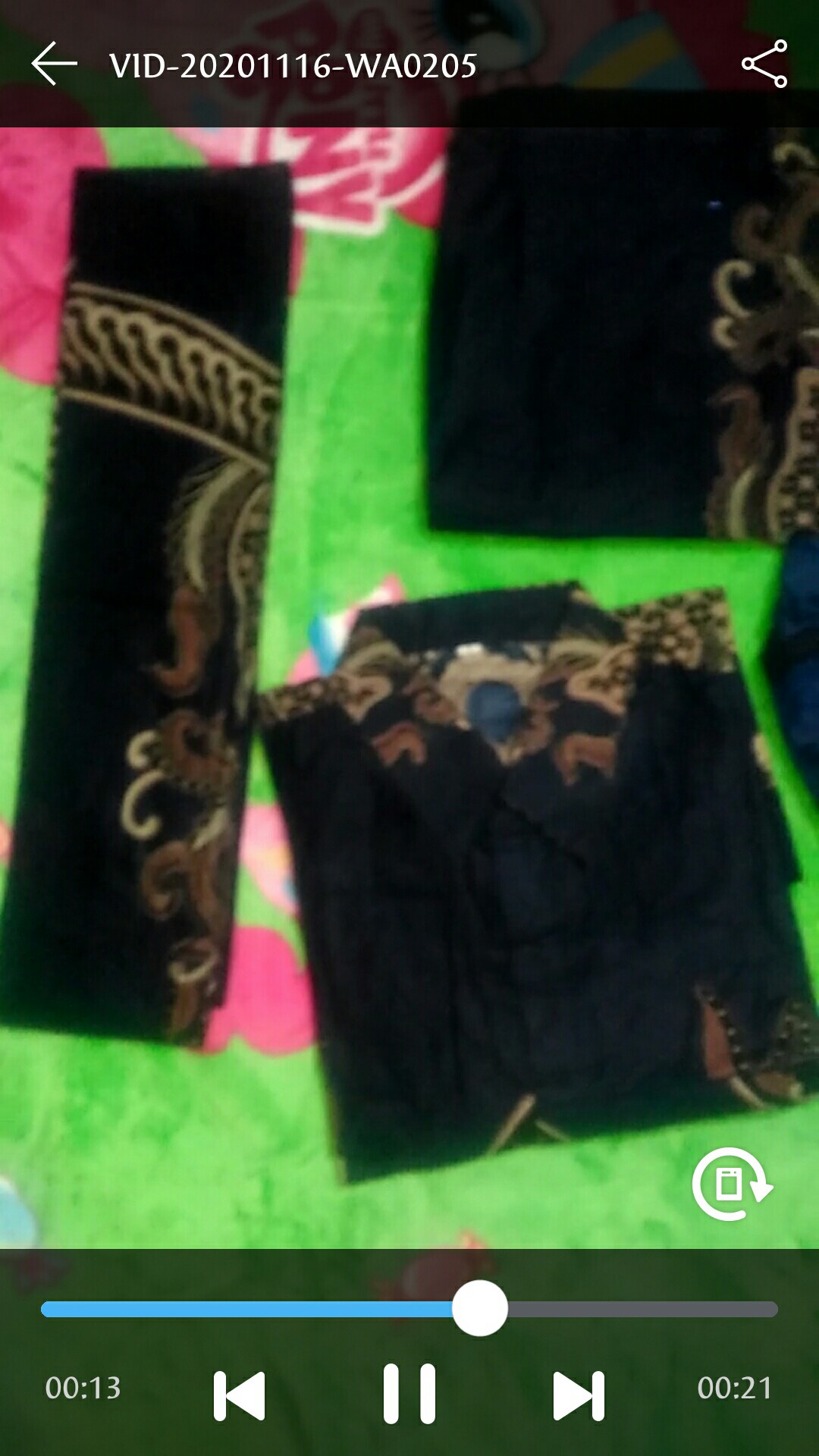 Batik Couple Raisa Tulle Manggar Panjang Asli Pekalongan Magiza