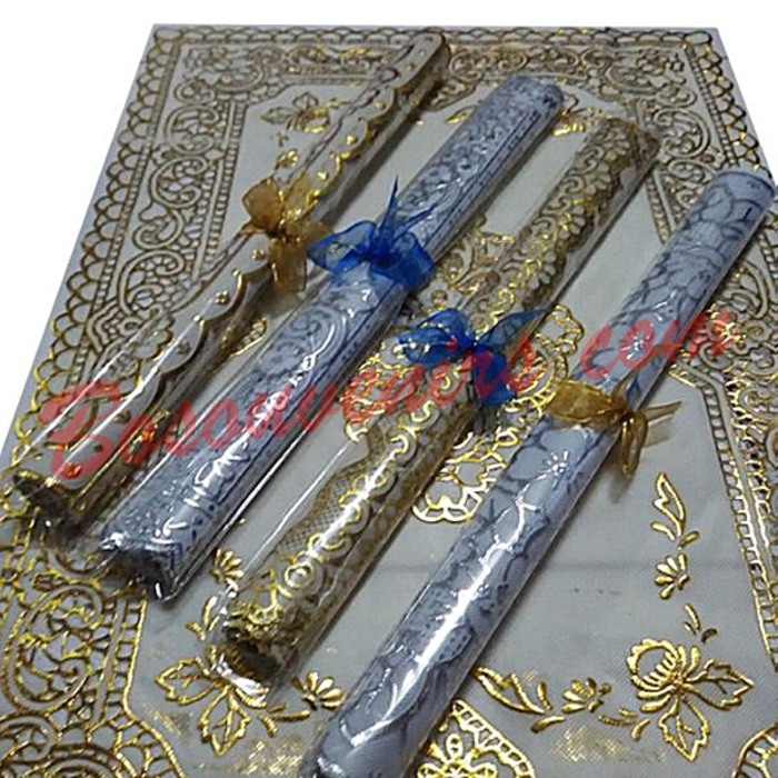souvenir pernikahan taplak bungkus plastik